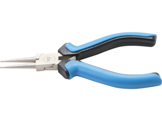 BGS Technic BGS 386 Okrúhle kliešte na elektroniku 125 mm, dvojkomponentné puzdrá