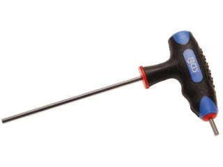 BGS Technic BGS 4010-4 Šesťhranný nástrčný kľúč (inbus) 4 mm s T-rukoväťou a bočným ostrím