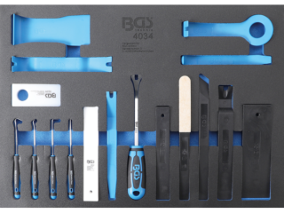 BGS Technic BGS 4034 Nástroj na uvoľnenie čalúnenia, čalúnenie Sada 17 kusov
