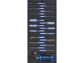 BGS Technic BGS 4043 Valcové kefy. Sada 20 dielov
