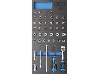 BGS Technic BGS 4054 Gola sada 1/4" - 4 ÷ 14 mm Super Lock (41 kusov)