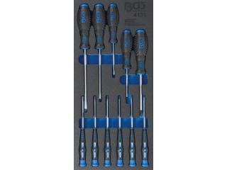 BGS Technic BGS 4131 Skrutkovače a mikroskrutkovače SL, PH. Sada 11 dielov