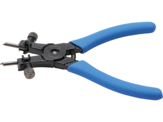 BGS Technic BGS 446 Kliešte na vnútorné poistné krúžky 165 mm, vymeniteľné hroty