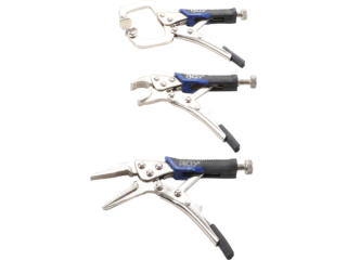 BGS Technic BGS 4499 Malé samosvorné kliešte Grip. Sada 3 dielov