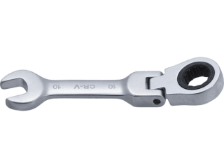 BGS Technic BGS 6910 Krátky kľúč 10 mm s račňou, kĺbový