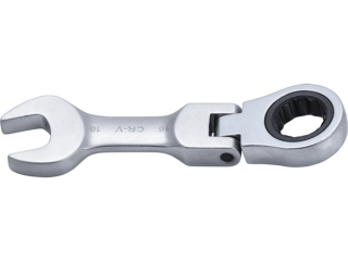 BGS Technic BGS 6916 Krátky kľúč 16 mm s račňou, kĺbový