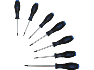 BGS Technic BGS 7846 Sada skrutkovačov T-profil (pre Torx) T10 ÷ T40 (7 kusov)