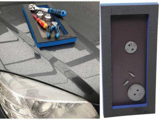 BGS Technic BGS 9275 Vložka do dielenského vozíka 1/3: Odkladací priestor s magnetickým vreckom
