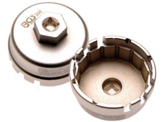 BGS Technic BGS 998 Kľúč na olejové filtre, priemer 65 mm, štvorhranný (Toyota)