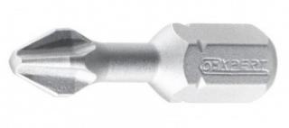 Bity 1/4" torzné krížové, dĺžka 25mm, PHILLIPS (rôzne veľkosti) - Tona Expert Profil: Phillips, Veľkosť: PH1