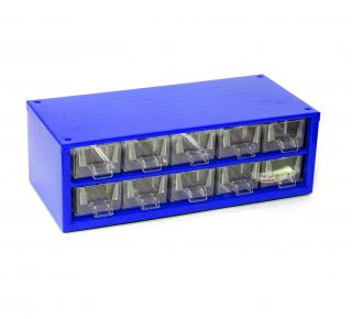 Box na náradie MINI - 10xA Mars 6737 Farba: Modrá