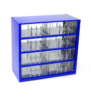 Box na náradie MINI - 8xB Mars 6764 Farba: Červená