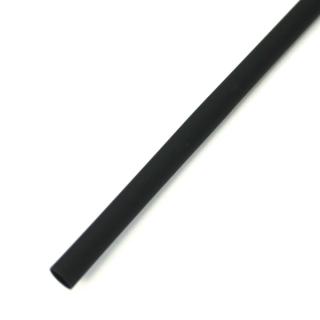 Bužírka zmršťovacia polyetylén 1m čierna (rôzne veľkosti) Veľkosť: 2,4/1,2 mm