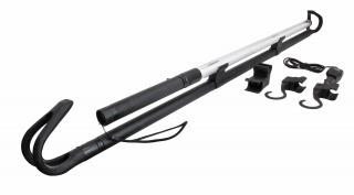 Dielenská LED lampa, 1450 lm, nabíjateľná, s nastaviteľným držiakom a magnetmi - SATRA