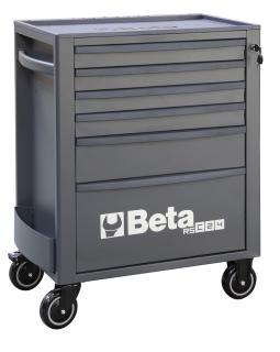 Dielenský vozík, 6 zásuviek, antracitovo sivý - Beta Tools
