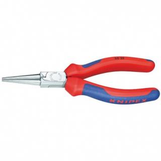 Držacie kliešte okrúhle, 140 mm dlhé, chróm - Knipex 30 35 140