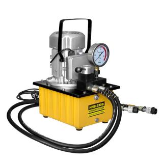 Elektrická hydraulická pumpa s tlakomerom, dvojrýchlostná, 20 bar - HHB-630B