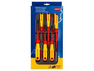 Elektrikárske skrutkovače VDE PH/S-PZ/S-SL, 6 ks - Knipex 00 20 12 V05