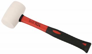 Gumová palička TPR HAMMER, biela, 340 g, 310 mm - SIXTOL