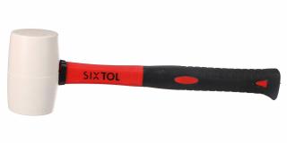 Gumová palička TPR HAMMER, biela, 450 g, 330 mm - SIXTOL