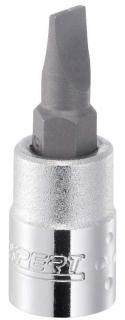 Hlavice 1/4" zástrčné ploché (rôzne veľkosti) Tona Expert Profil: Ploché, Veľkosť štvoruholníka: 1/4", Veľkosť: 5.5
