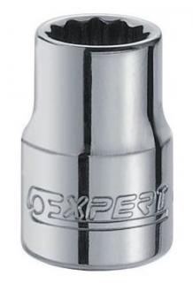 Hlavice 3/8" 12-hranné metrické (rôzne veľkosti) Tona Expert Veľkosť: 12