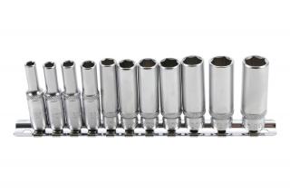 Hlavice nástrčné 1/4" predĺžené, palcové - BGS 2429