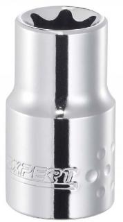 Hlavice nástrčné Torx E 3/8" (rôzne veľkosti) Tona Expert Profil: Torx, Veľkosť štvoruholníka: 3/8", Veľkosť: E12