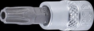Hlavice zástrčná 1/4  Torx TS40, päťcípa s otvorom - BGS 5184-TS40