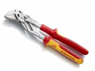 Kliešťový kľúč, izolovaný VDE, 250 mm, max. otvor 52 mm - KNIPEX 86 06 250