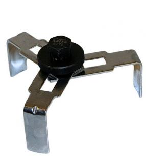 Kľúč na veka nádrže a filtre paliva, 3ramenný nastaviteľný 75 - 160 mm - SATRA