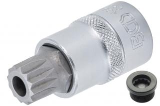 Kľúč na výpustnú skrutku oleja Audi, VW 1/2" XZN M16