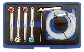 Kľúče na odvzdušnenie bŕzd a spojky, súprava 6 dielov - Kunzer