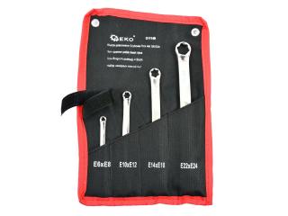 Kľúče TORX, E6-E24, v textilnom puzdre, sada 4 ks