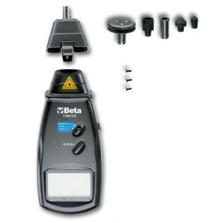 Kombinovaný kontaktný/bezkontaktný digitálny tachometer/akcelerometer 1760/TC2 - Beta Tools