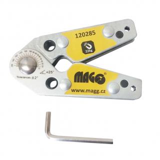 Magnetický uhol 20-200°, nastaviteľný, nosnosť 22 kg - MAGG
