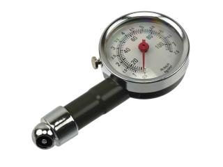 Manometer s ventilom, kovové puzdro, 0,5-7,5 bar