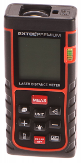 Meter laserový digitálny, 0,05-40m EXTOL-PREMIUM