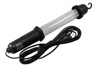 Montážna lampa 60 LED, elektrická 230V, s hákom