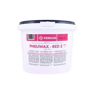 Montážny vosk 3 l, ružový, odolný - Ferdus PNEU WAX - RED 3