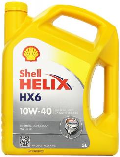 Motorový olej Shell Helix HX6 10W-40 4L (Motorový olej Shell)