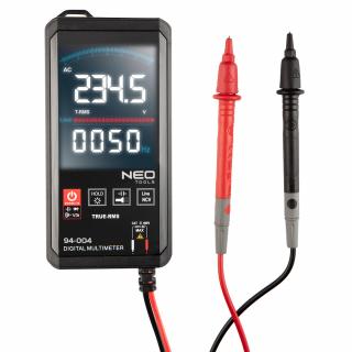 Multimeter, digitálny, farebný, 600V/600A - NEO tools 94-004