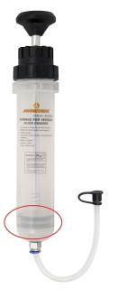 Náhradná guma k odsávacie pumpičke prevádzkových kvapalín 0,2 L JONNESWAY AE300204 ()