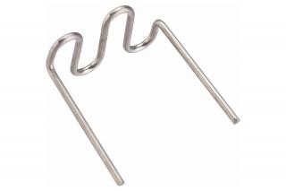 Náhradné svorky pre sadu na opravu plastov Typ U 0,6 mm