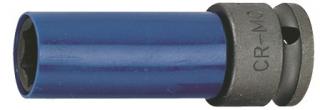 Nástrčná hlavica 1/2" s krytkou na ALU, pre rázové uťahováky, 17 mm - JONNESWAY S18A4117 ()