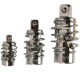 Nástrčné hlavice - 1/4", 3/8" a 1/2", s pružinou - BGS 252