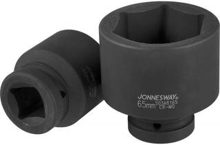 Nástrčné hlavice úderové, 1", 6-hranné, veľkosti 17-105 mm - JONNESWAY Profil: 6-hrana, Veľkosť štvoruholníka: 1", Veľkosť: 34