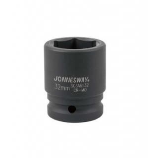 Nástrčné hlavice úderové, 3/4", 6-hranné, veľkosti 17-70 mm - JONNESWAY Veľkosť: 22