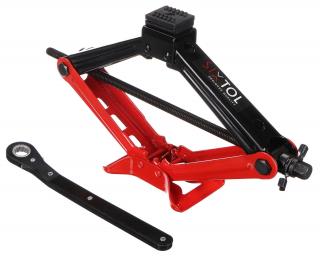 Nožnicový zdvihák s račňou SX SCISSOR JACK 2T - SIXTOL