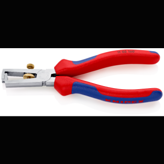Odstraňovacie kliešte, chrómové, nastaviteľné do 10 mm2, s otváracou pružinou - KNIPEX 11 05 160